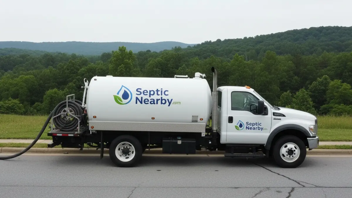 Illustrative photo of septic service in a residential area of Ranger, GA