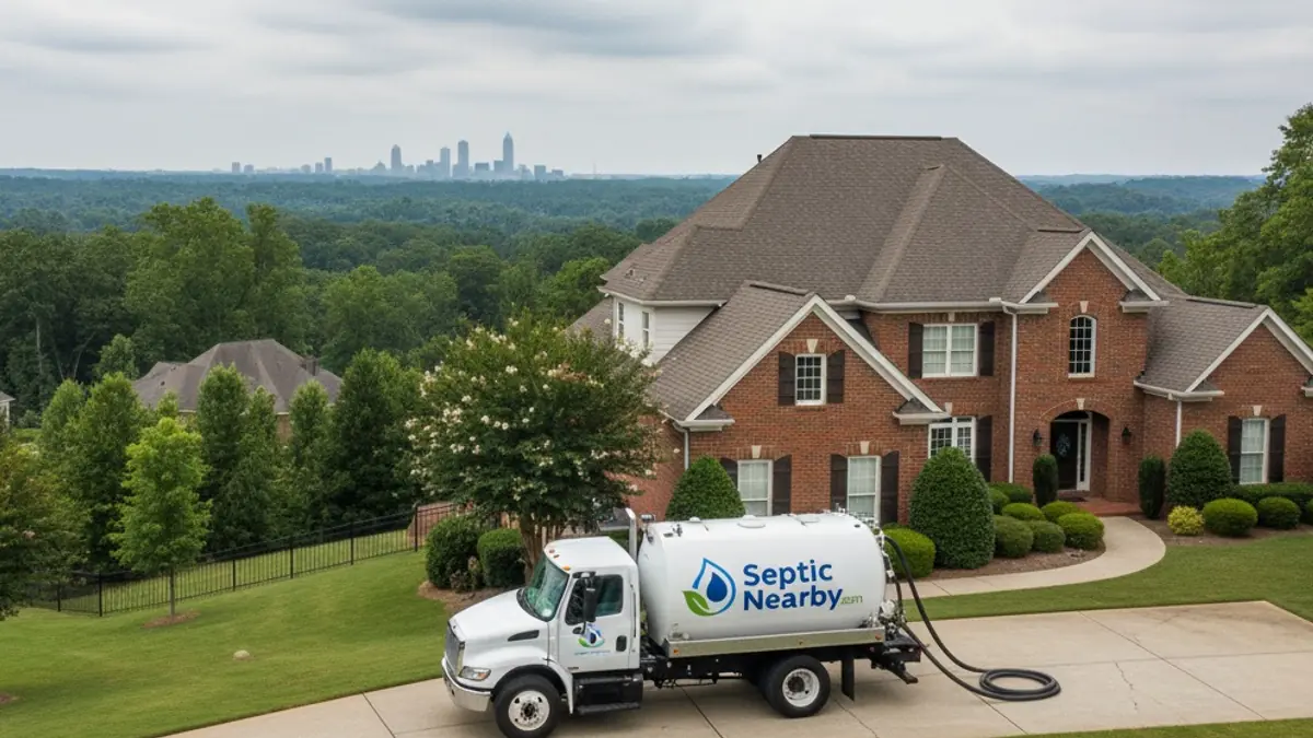 Illustrative photo of a residential area in Fulton County, GA