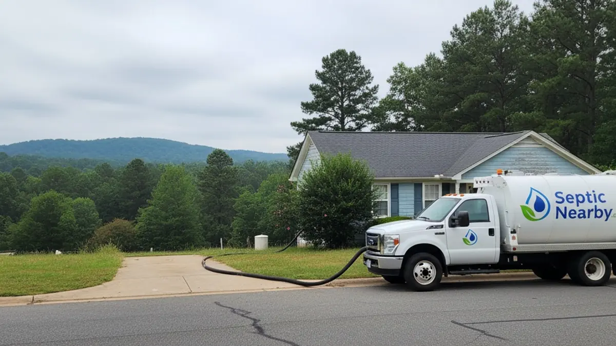 Illustrative photo of a residential area in Harris County, GA