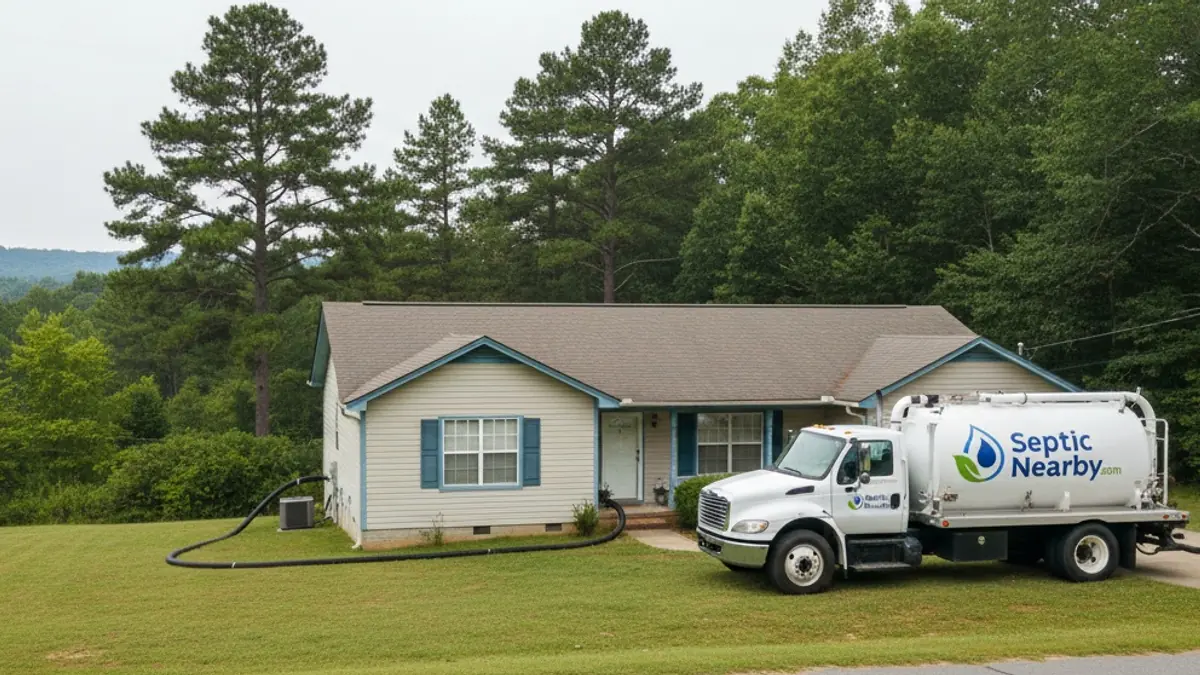 Illustrative photo of a residential area in Walker County, GA